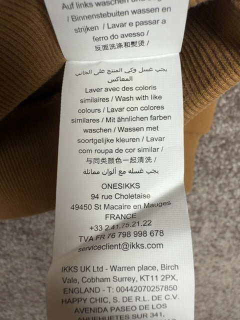 Sweat à capuche enfant Ikks marron - 4 ans / 104 cm Réf: 605