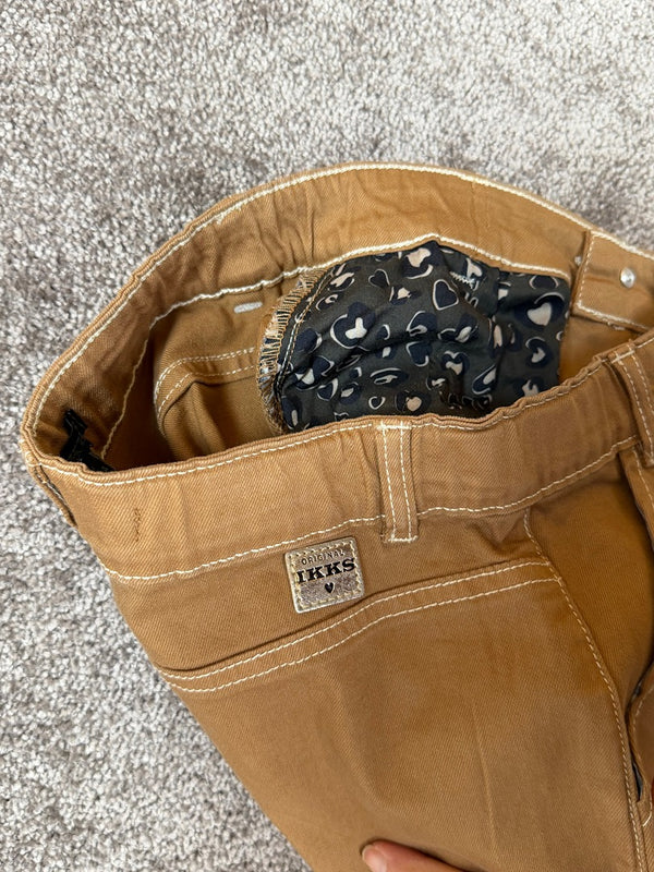 Pantalon large Ikks marron - 12a Réf: 173