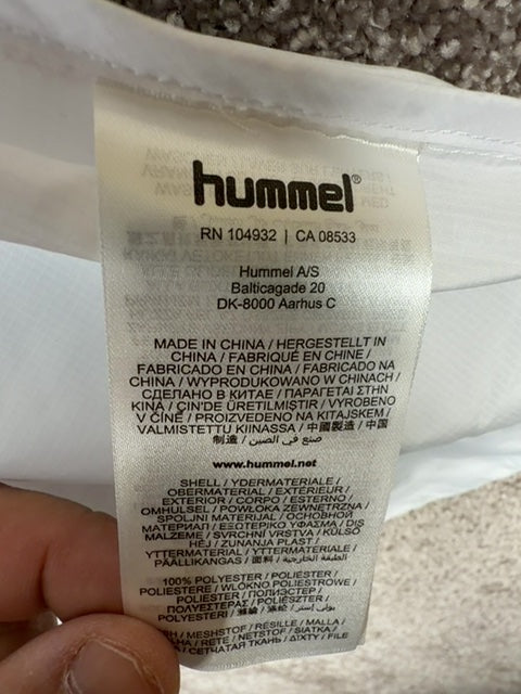 Veste running Hummel Trophy Zip Jacket blanche - Taille : L Réf: 453