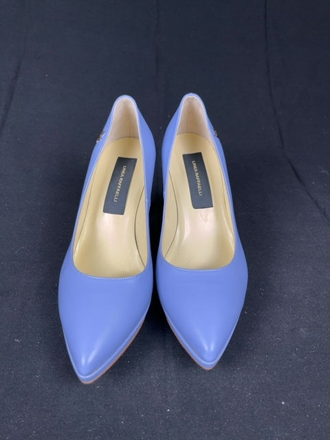 Escarpins Linea Raffaelli bleu ciel - 38.5 Réf: C163