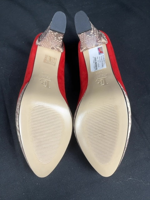 Escarpins Linea Raffaelli Rouge - 38.5 Réf: C141