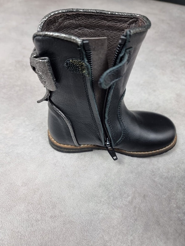 Bottes fille Clic! noires - Pointure 25 C020
