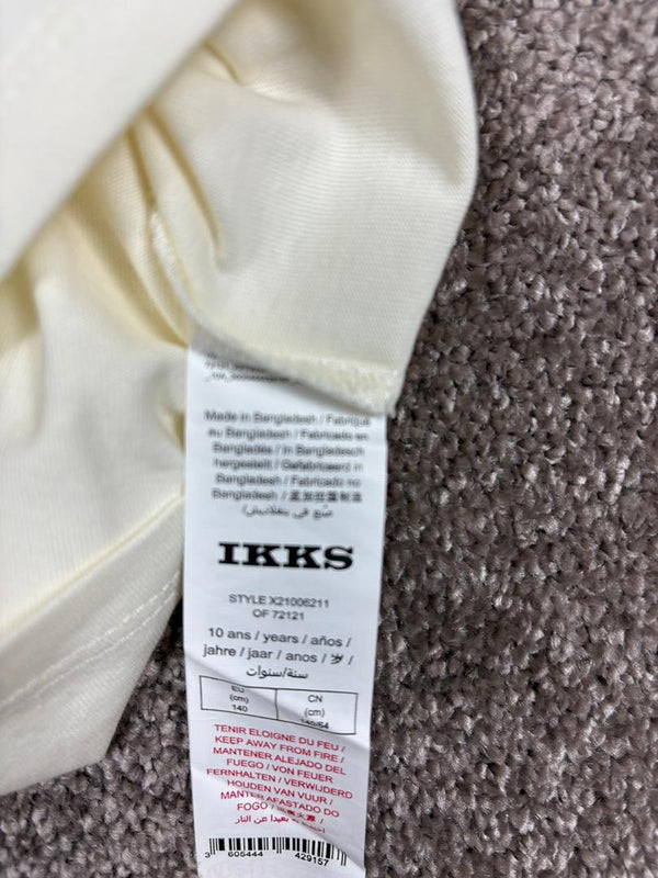 T-shirt Ikks blanc - 10 ans