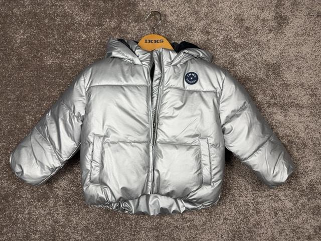 Doudoune fille Ikks argent déperlante - 3 ans / 98 cm Réf: 0444 Image principale du produit