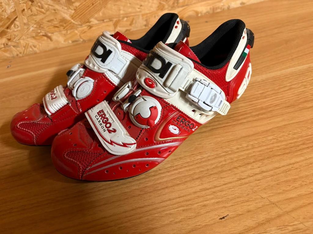 Chaussures vélo route Sidi Ergo 2 Carbon – T.39 – Semelle carbone