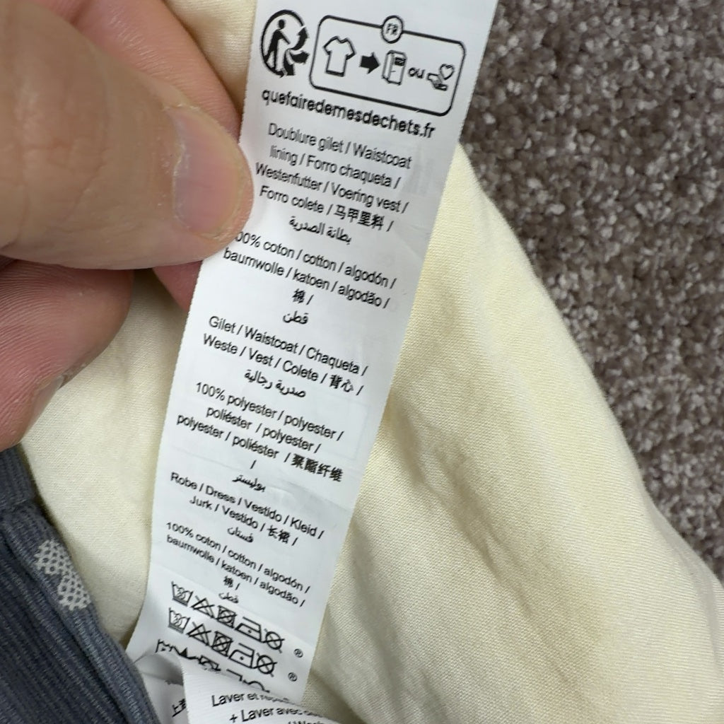 Robe 2 en 1 Ikks bleu gris - 6 ans / 116 cm Réf: 698