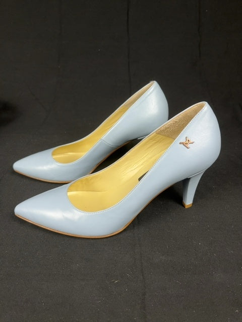 Escarpins Linea Raffaelli Bleu clair - 39 Réf: 13408