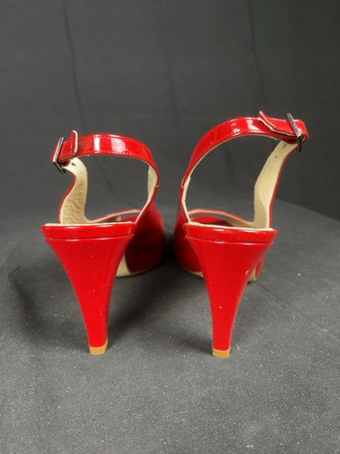 Escarpins Linea Raffaelli rouge - 38 Réf: C139