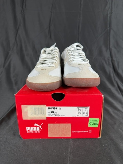 Chaussures de foot indoor Puma blanc - 40 Réf: C205