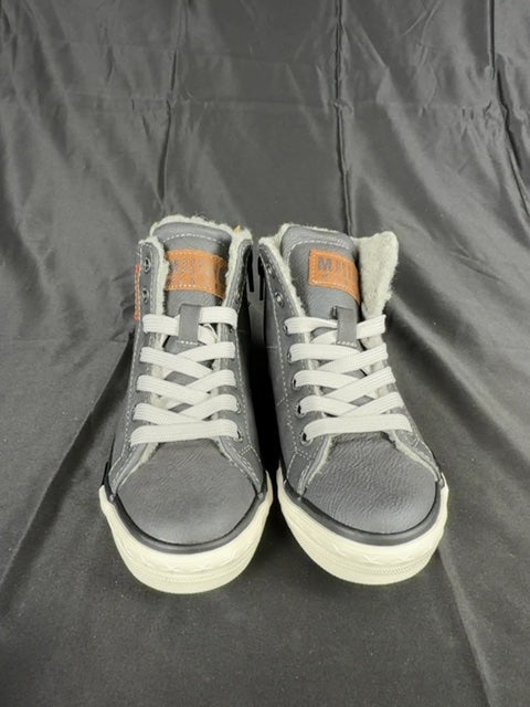 Baskets Mustang gris - 31 Réf: C207