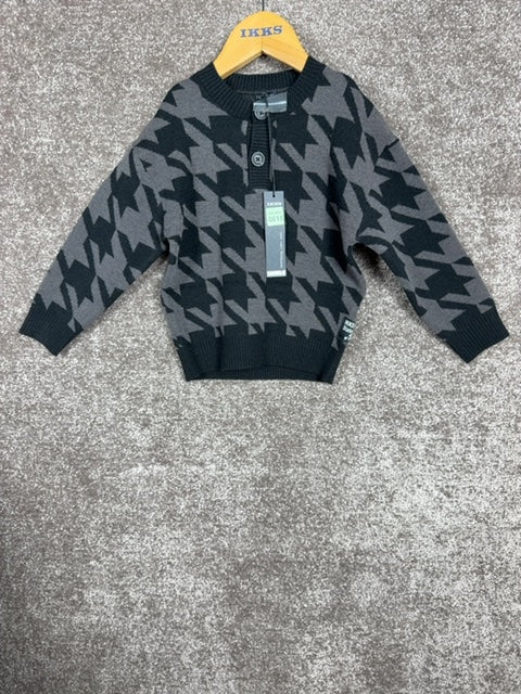 Pull fille State of mind enfant Ikks gris - 4 ans / 104 cm Réf:615