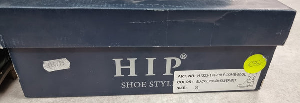 Bottes filles Hip noir étoile 36 Réf: C0247