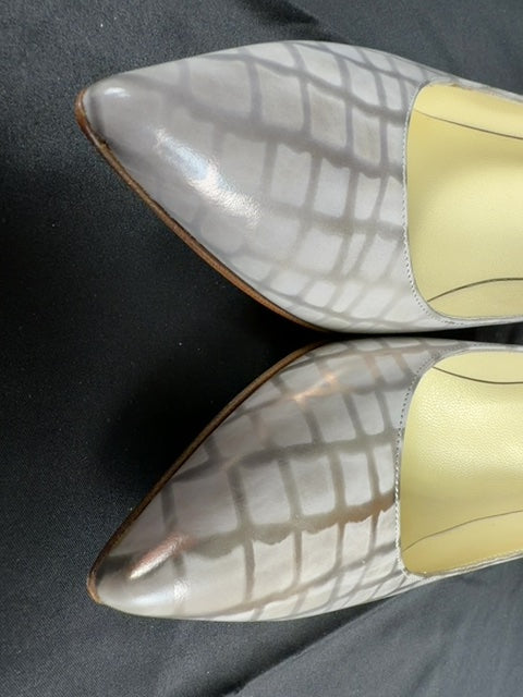 Escarpins Linea Raffaelli Or Argenté - 40.5 Réf: C194
