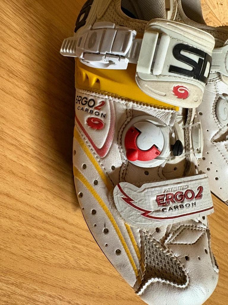 Sidi Ergo 2 Carbon – Chaussures vélo route – T.39 – Semelle carbone
