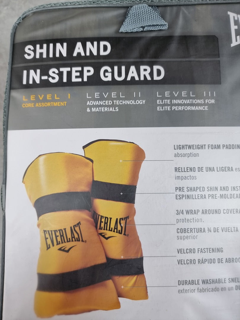 Protections Jambes et pieds Everlast Shin and In-step guard - Level 1 Medium