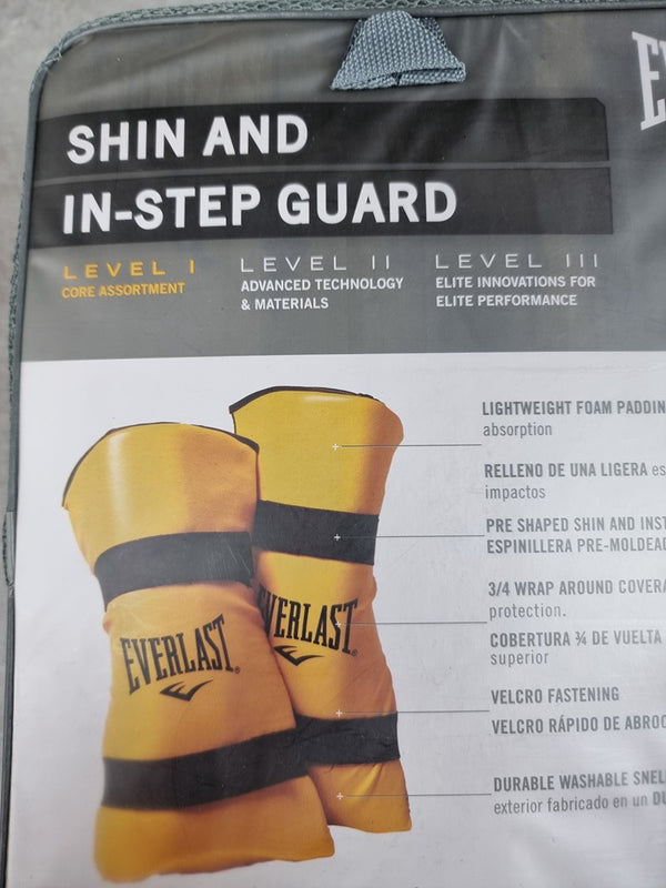 Protections Jambes et pieds Everlast Shin and In-step guard - Level 1 Medium