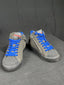 Baskets Bottines Hip en cuir Gris - 26 Réf: C131