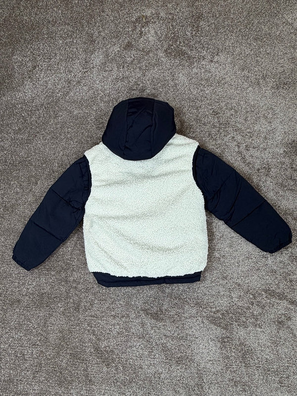 Doudoune Ikks Marine Et Blanc - 5 Ans Réf: 0117