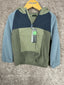 sweat à capuche Ikks kaki - 4 ans / years Réf: 0617