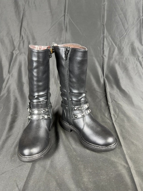 Bottes mi-mollet Asso noir - 24 Réf: C212