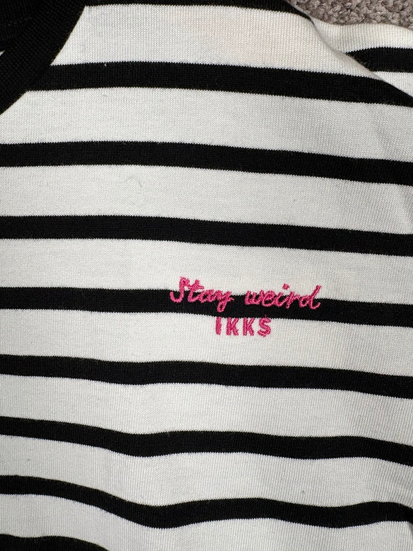 T-shirt manches longues Ikks Noir et Blanc - 12 ans