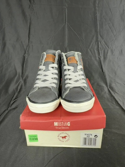 Bottines Mustang Gris - 32 Réf: C230