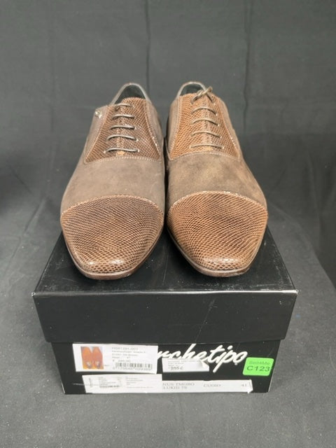 Chaussures en cuir de costume Archetipo Marron - 41 Réf: C128