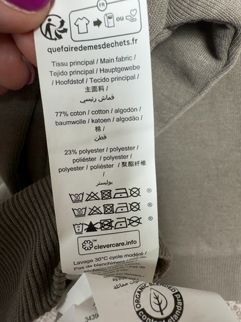 Cardigan enfant Ikks kaki - 4 ans / 104 cm Réf: 0601