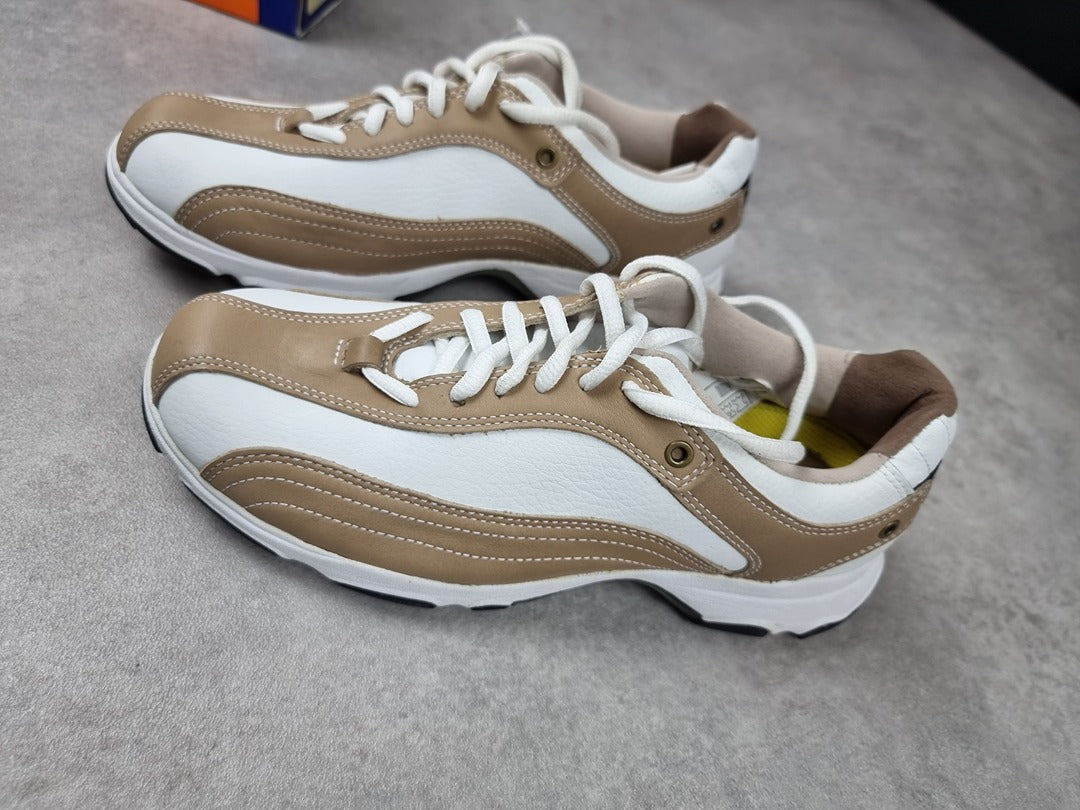 Chaussures de golf Etonic blanc marron - Pointure 37.5 C038