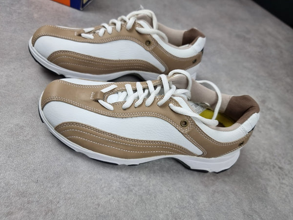 Chaussures de golf Etonic blanc marron - Pointure 37.5 C038