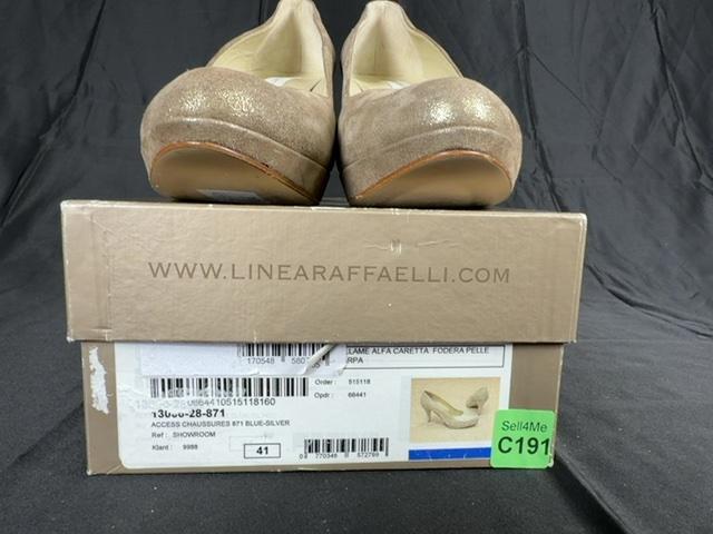 Escarpins Linea Raffaelli doré - 41 Réf: 191