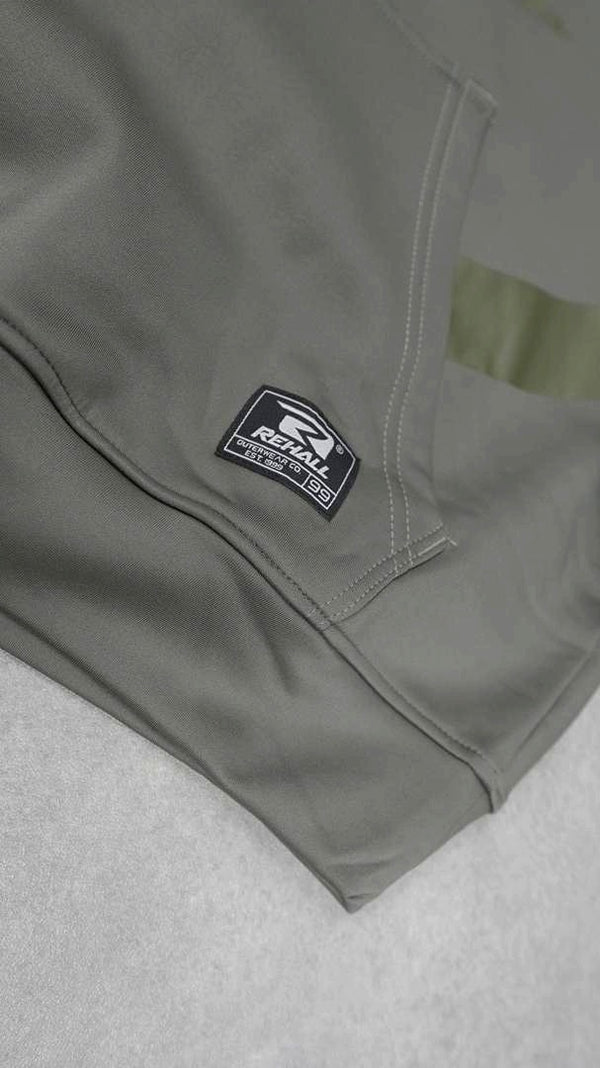 Hoodie homme Rehall Muse-r Taille: M kaki oversize