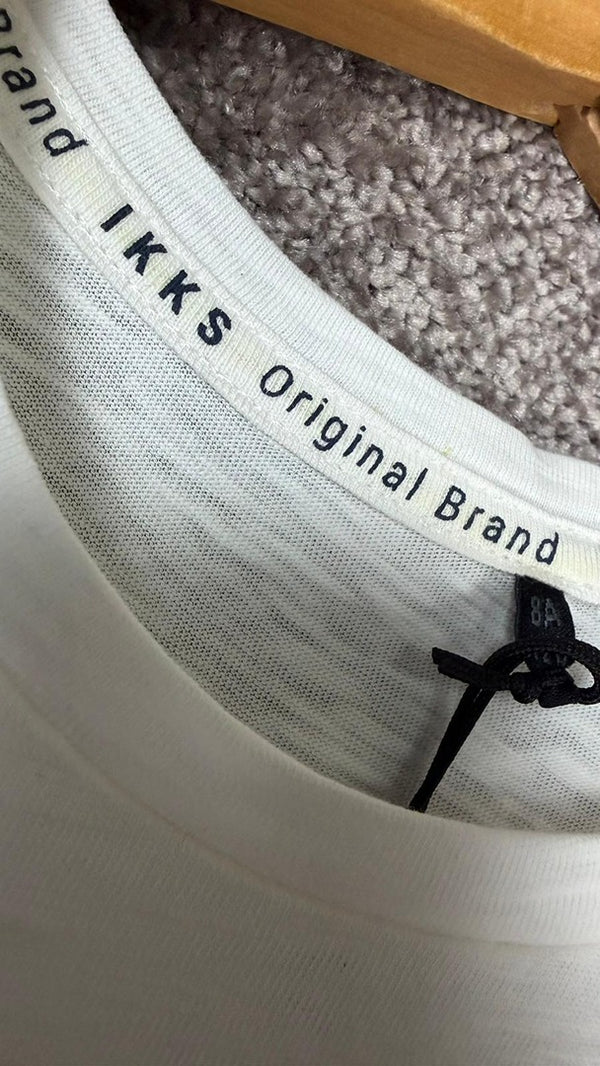 T-shirt garçon cotton Ikks Blanc - 8 Ans Ref: 0283