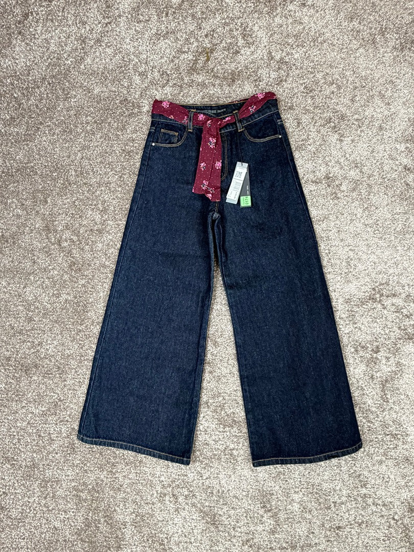 Jeans large Ikks bleu marine - 10a Réf: 175