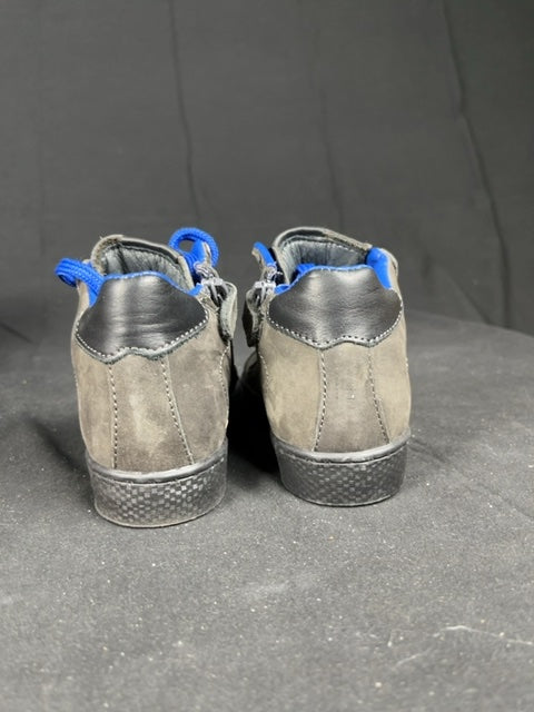 Baskets Bottines Hip en cuir Gris - 26 Réf: C131