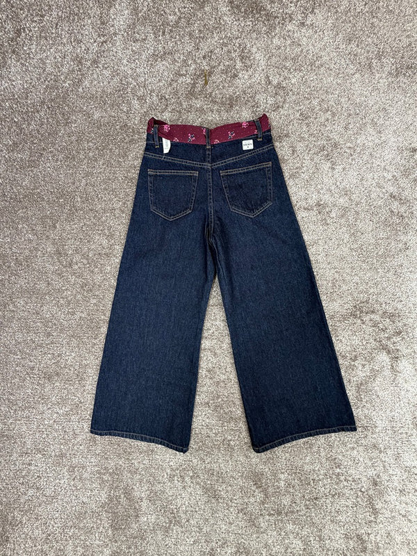 Jeans large Ikks bleu marine - 10a Réf: 175