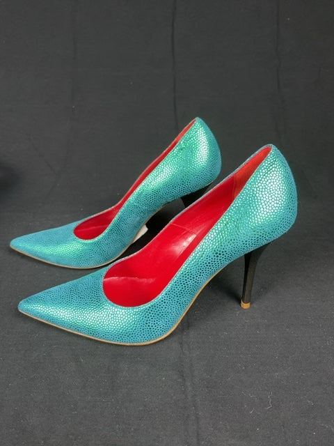 Escarpins Linea Raffaelli Vert - 39 Réf: C052