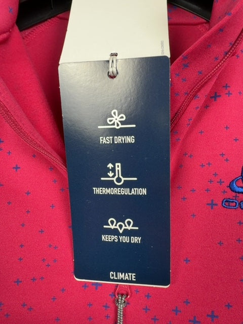 Pull sport Odlo Thermorégulé sèche rapide rose - Xs Réf: 451