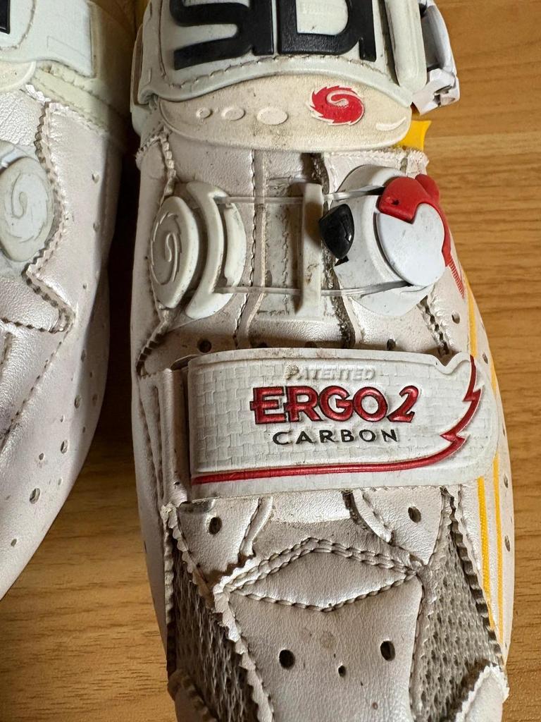 Sidi Ergo 2 Carbon – Chaussures vélo route – T.39 – Semelle carbone