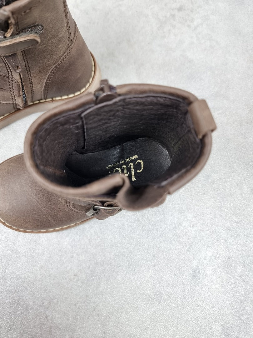 Bottes enfant Clic! marron - Pointure 23 C012