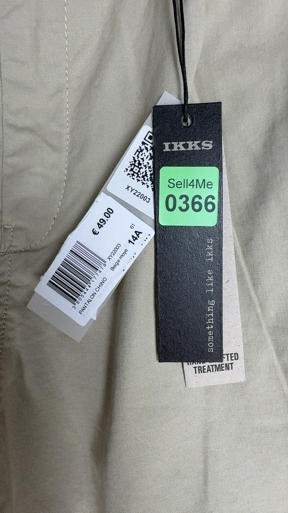 Pantalon chino Ikks Beige - 14 Ref: 0366