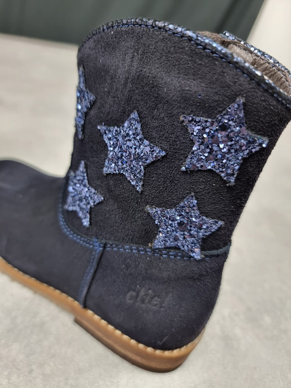 Belles Bottines fille Clic! Marine - Pointure 28 C033