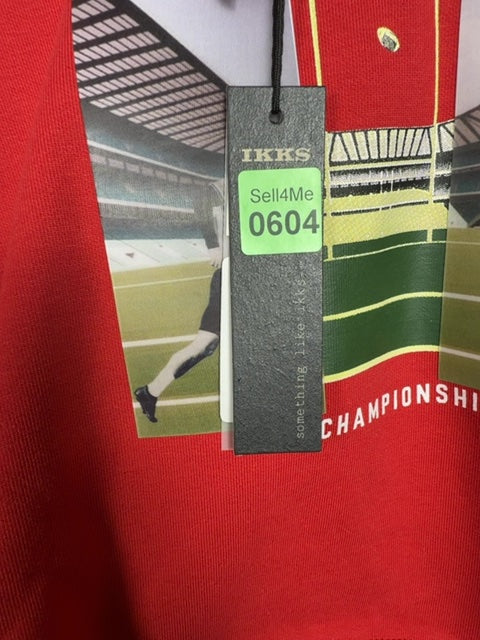 Sweat à capuche rouge champions - Taille 4 ans Réf: 604