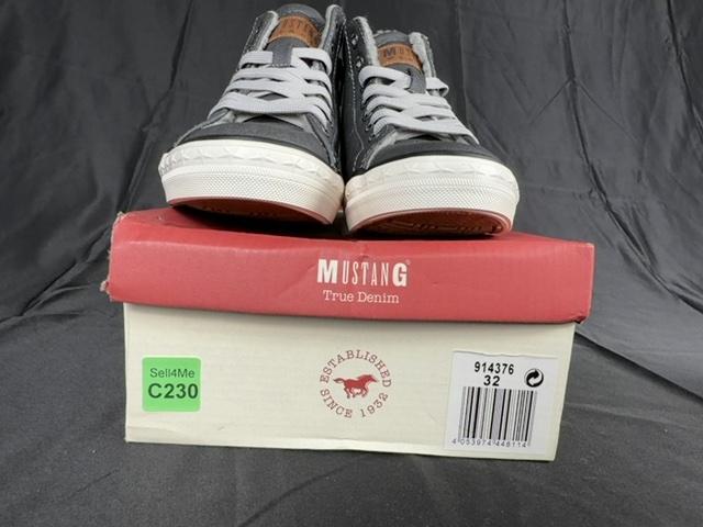 Bottines Mustang Gris - 32 Réf: C230