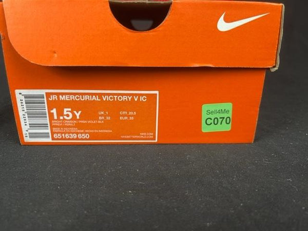 Chaussures de football enfant Nike rouge - 33 Réf: C070