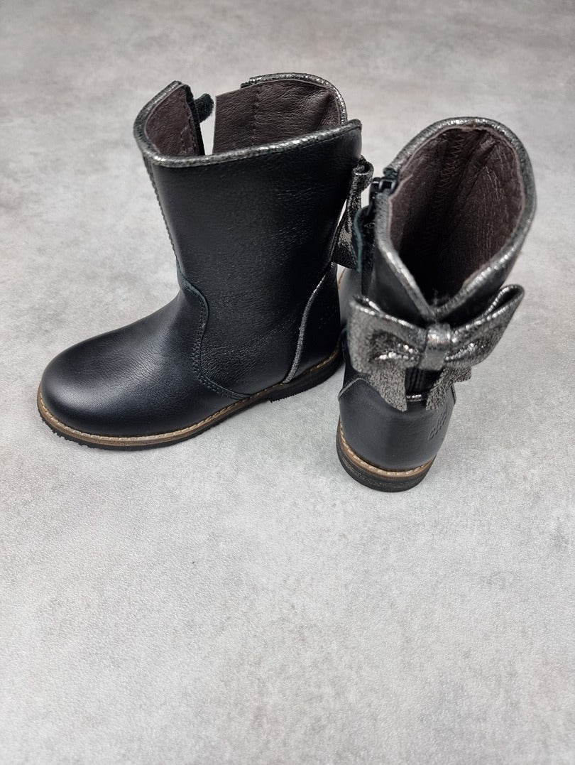 Bottes fille Clic! noires - Pointure 25 C020