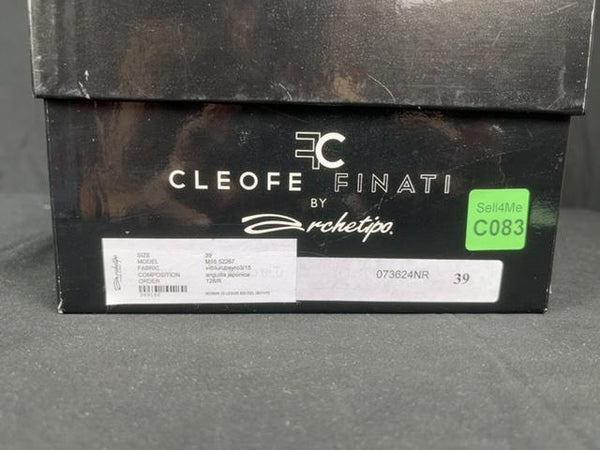 Richelieus Cleofe Finati Noir - 39 Réf: C083