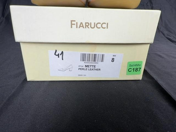 Escarpins Fiarucci blanches - Taille 41 Réf: 187