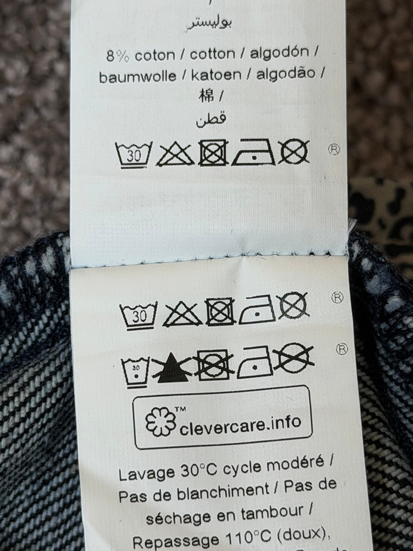 Jeans large Ikks bleu marine - 10a Réf: 175