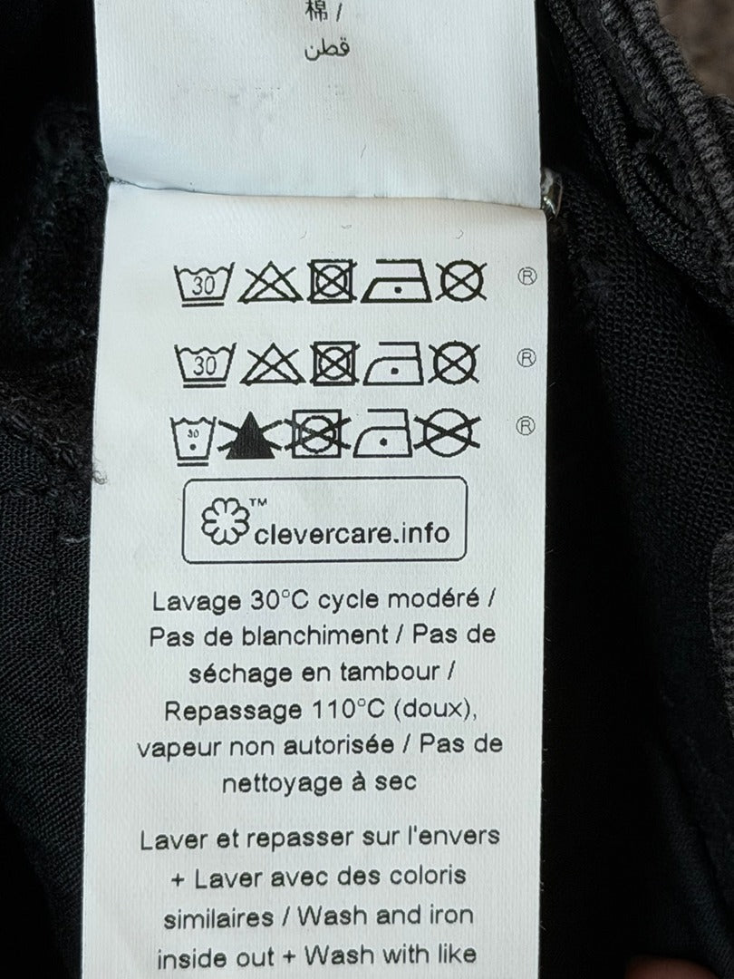 Jean flare fille Ikks noir - 8 ans Réf: 170